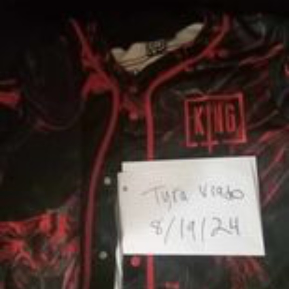 SULLIVAN KING RED MARBLE JERSEY - Picture 1 of 2